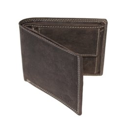 Herrenbrieftasche aus Büffelleder – Kompaktmodell – RFID