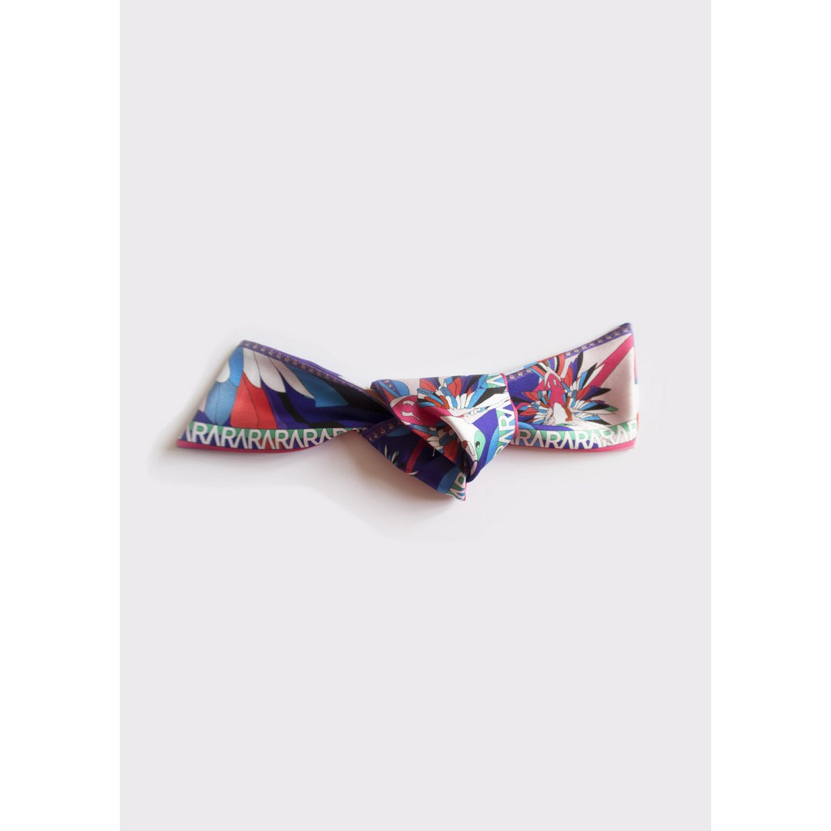 Foulard ruban Virginie Riou "Le petit colibri"