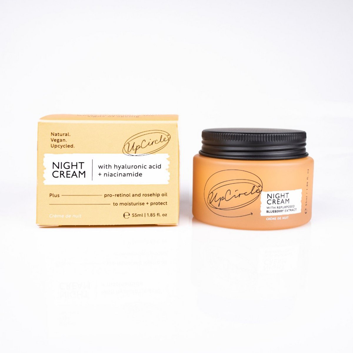 Crema notte con acido ialuronico + niacinamide