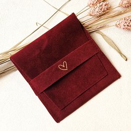 Jewelry bag Hartje Bordeaux Red