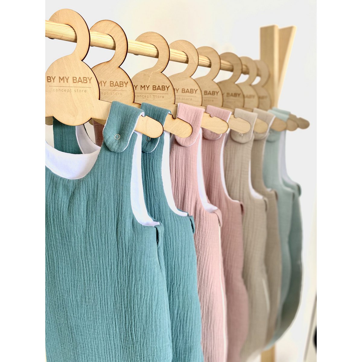 100% Muslin, OEKO -TEX Certyfied Cotton | Cozy Newborn Sleepingbag I Baby Wrap I Newborn Essentials