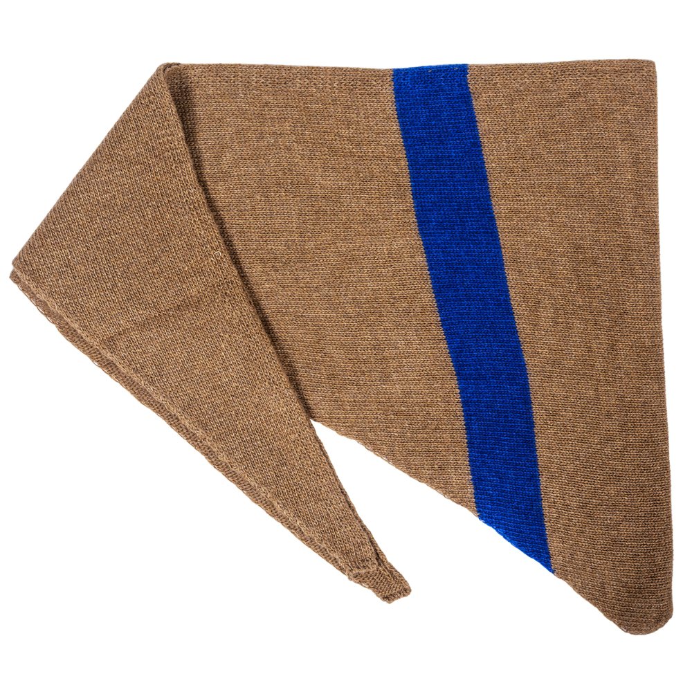 écharpe castoro/indigo