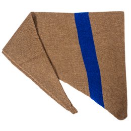 écharpe castoro/indigo
