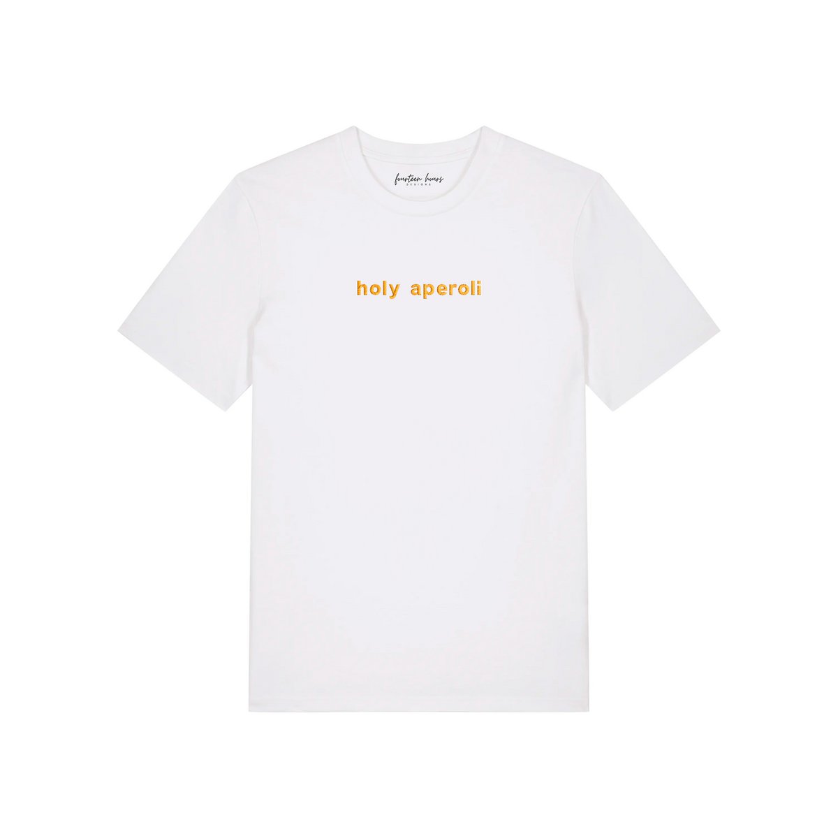 HOLY APEROLI Unisex T-Shirt aus Bio-Baumwolle