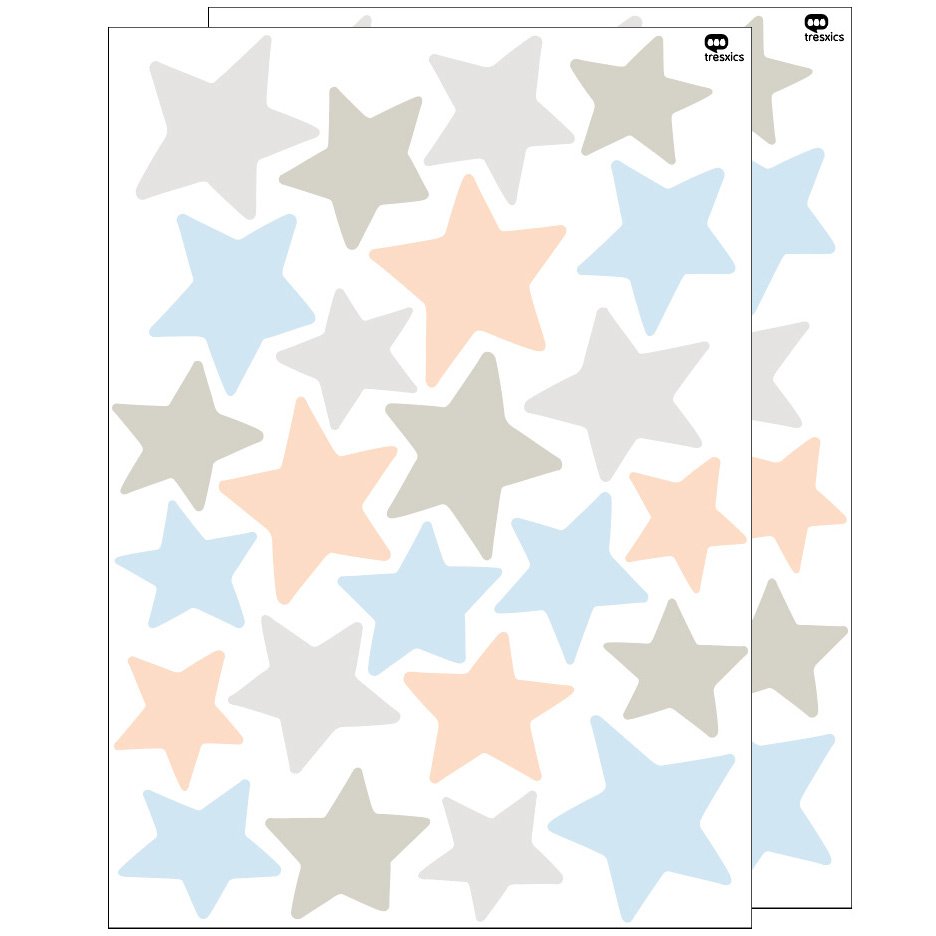 Soft star (2 sheets)