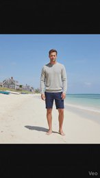 Birds Eye Kaschmirpullover mit Rundhalsausschnitt Maui