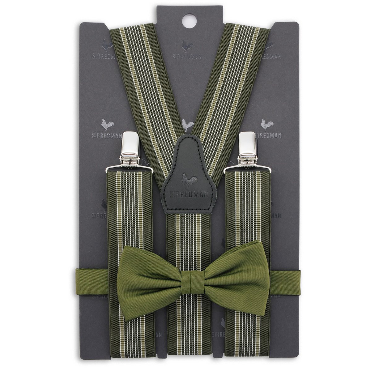 Sir Redman suspenders combi pack James Wyatt green