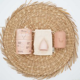 Bamboozy Menstrual Cup Set with Sterilizer 2nd Generation