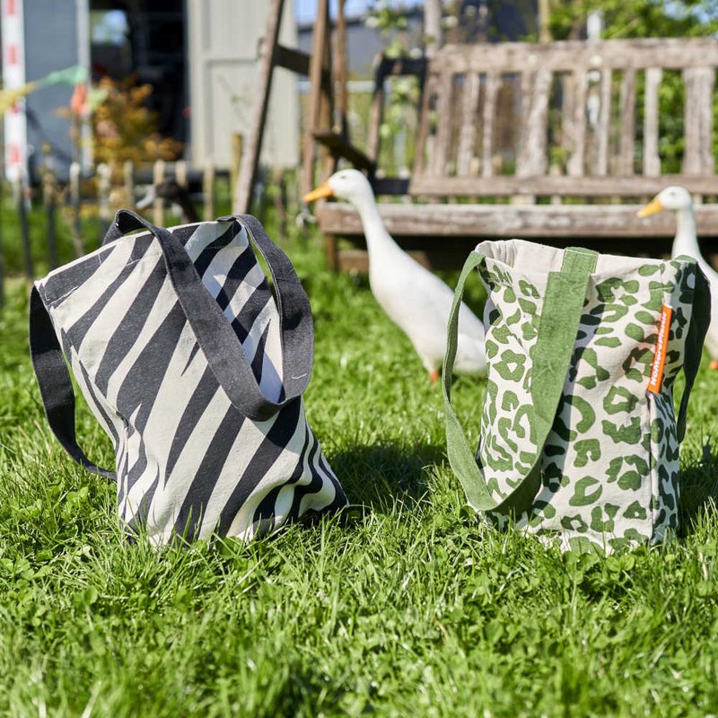 Bolso duradero con cremallera -nomorplastic - leopardo bebé