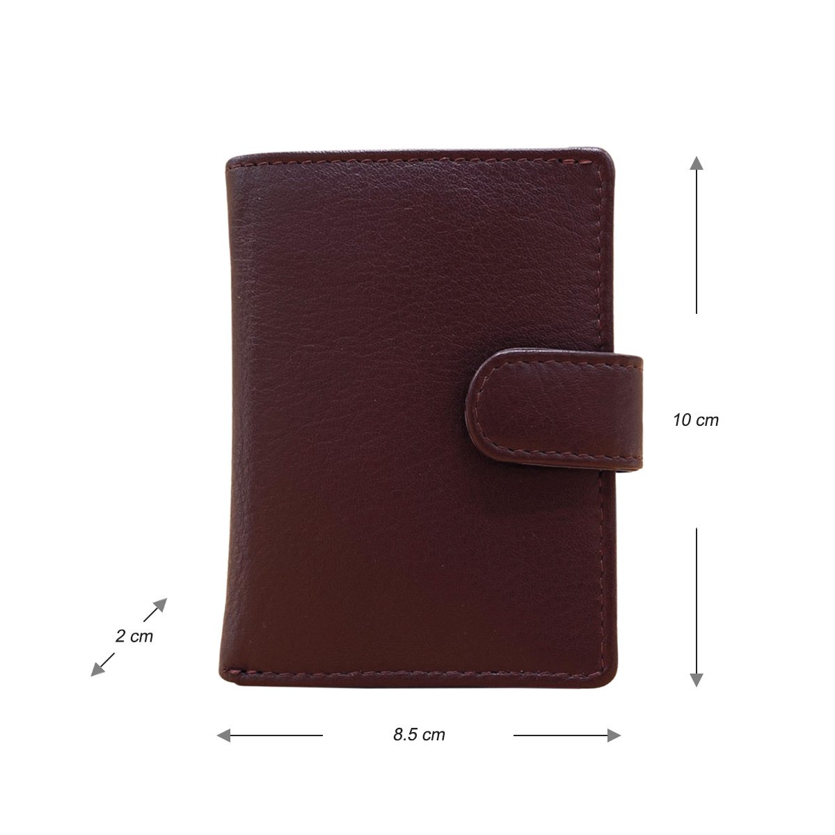 Cardprotector - Miniwallet - Mini wallet - Leather card holder leather - Credit card holder In 11 Colors