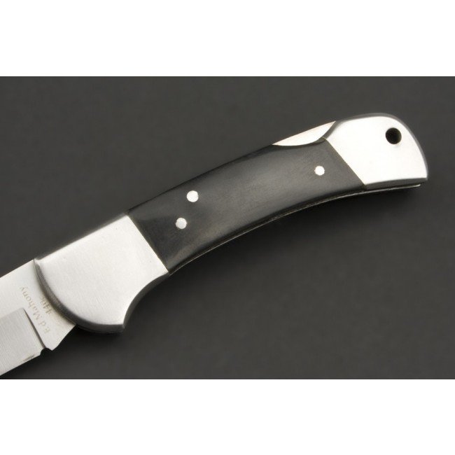 ED MAHONY Buffalo Folder I, scyzoryk, rękojeść z rogu bawolego, 440C