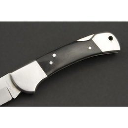 ED MAHONY Buffalo Folder I, scyzoryk, rękojeść z rogu bawolego, 440C