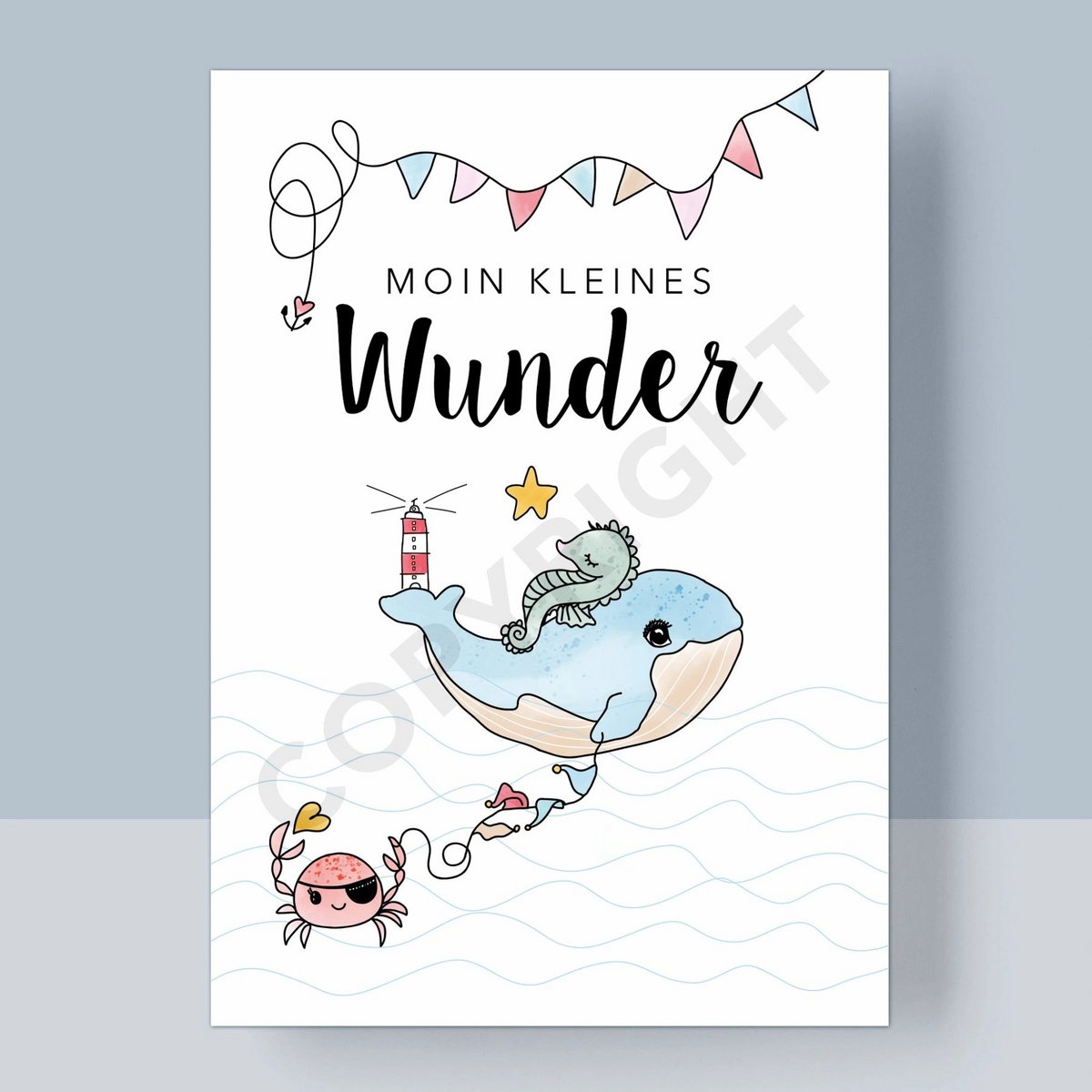 Postal - Birth / Moin Little Miracle