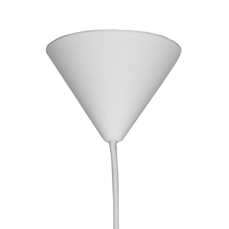 Hazer Twist pendant lamp - White - Linen - L 45 x 45 x 45 cm