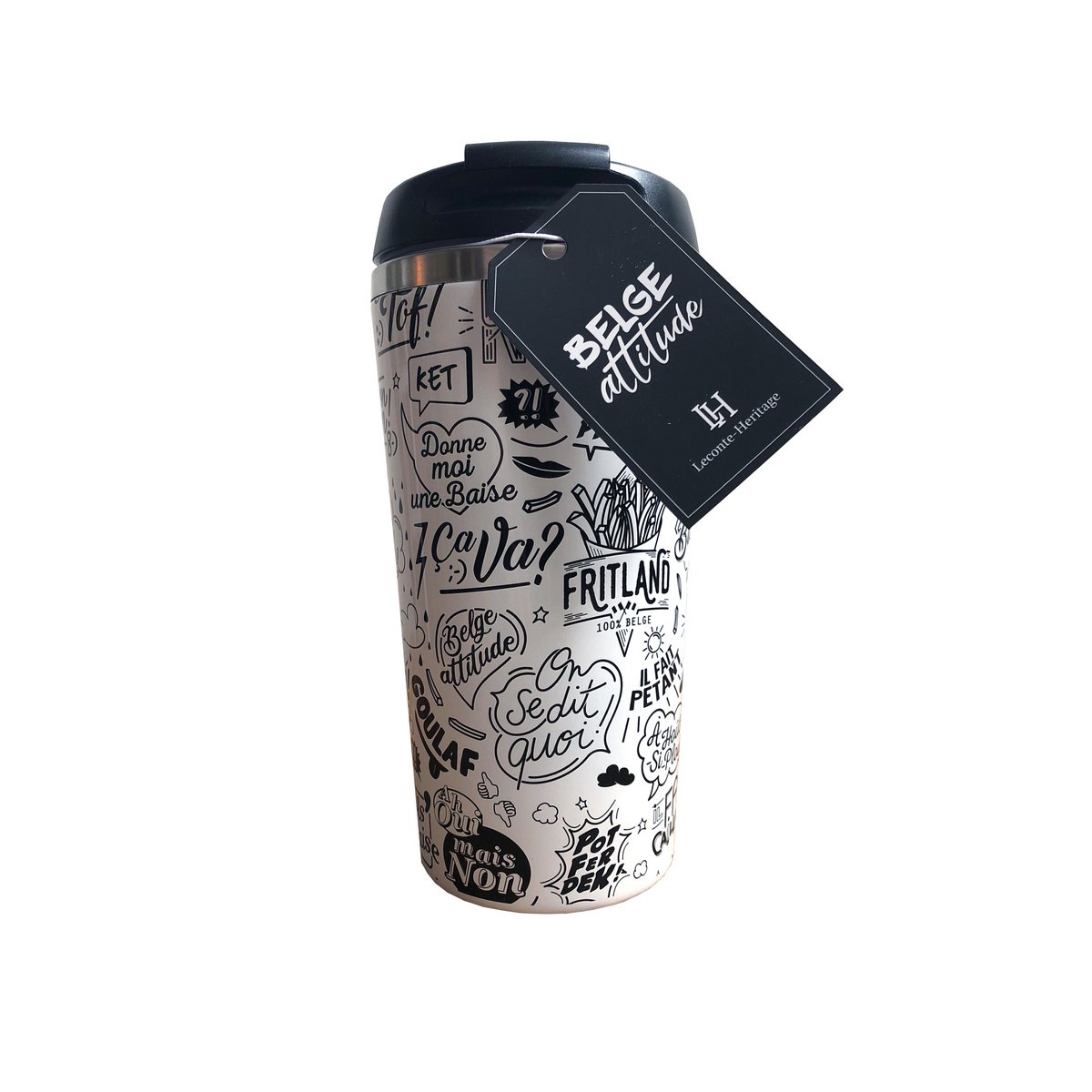 BELGIAN ATTITUDE THERMOS MUG