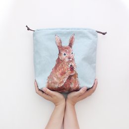 Penelope il Coniglio | Borsa del progetto | Borsa morbida