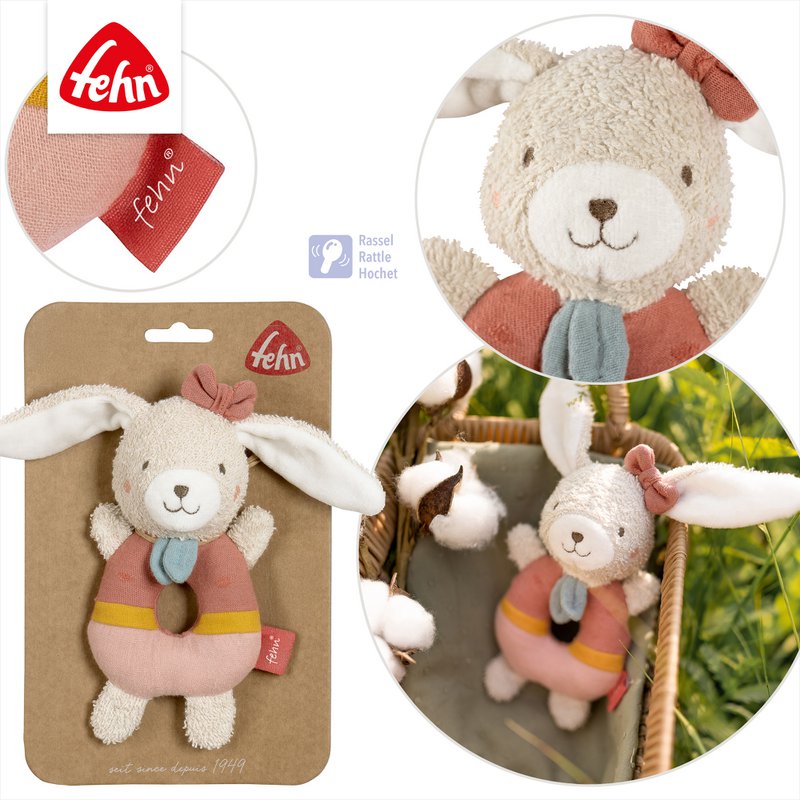 Soft ring rattle hare