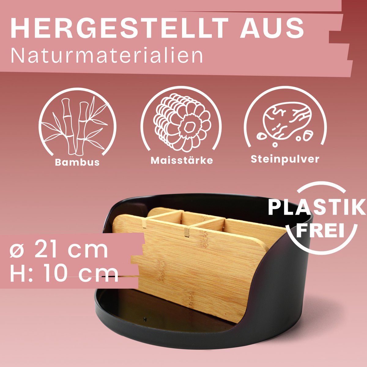 Lialoi ECO Desk Organizer - Rund