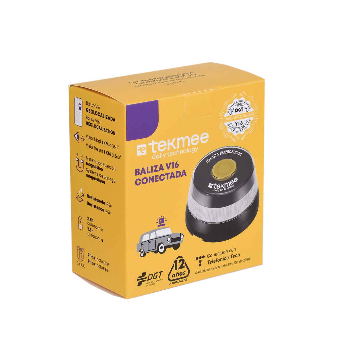 V16 emergency beacon mandatory in Spain