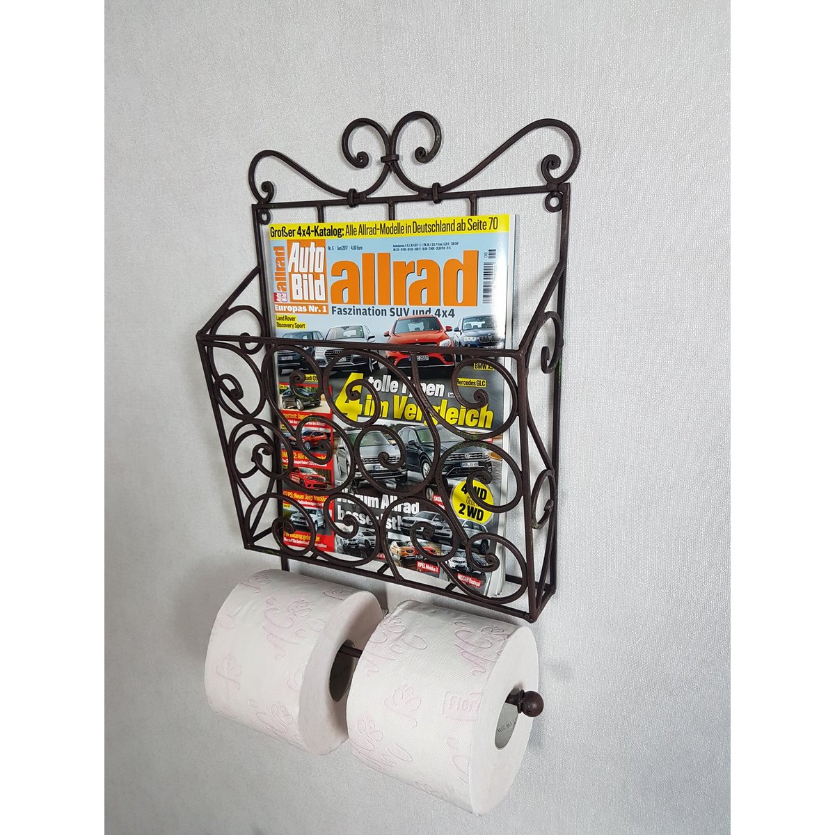 Avis/toiletrulleholder, vintage