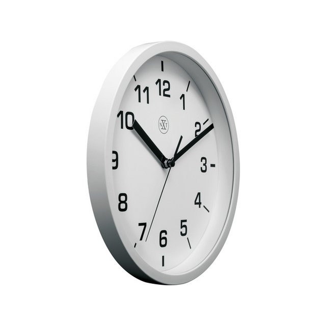 Wandklok NXT Easy Small 20 cm wit