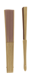 Fan, Natural, 21 cm, bamboo,