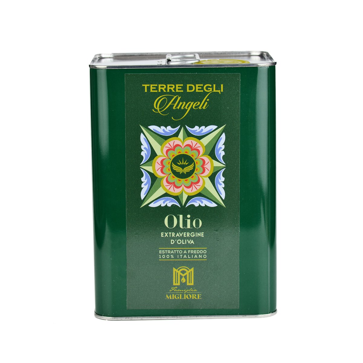 extra vierge olijfolie 3 liter Siciliaans-Italiaanse "Terra degli Angeli" Productie oktober 2024