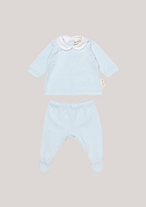Cotton two-piece - Soft Blue