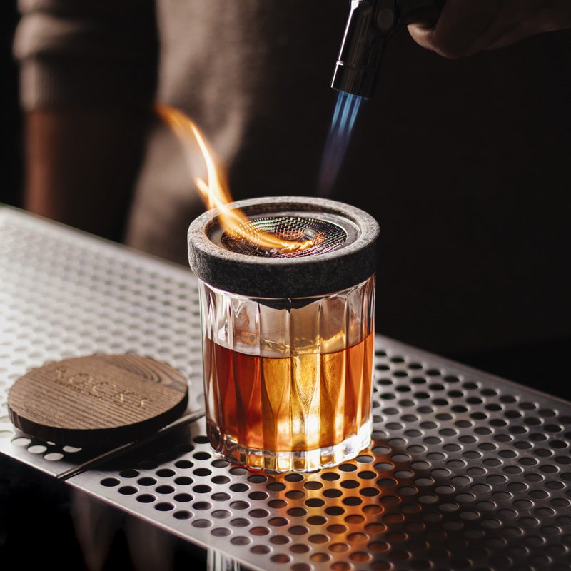 The Whiskey & Cocktail Smoker Kit Gift Set