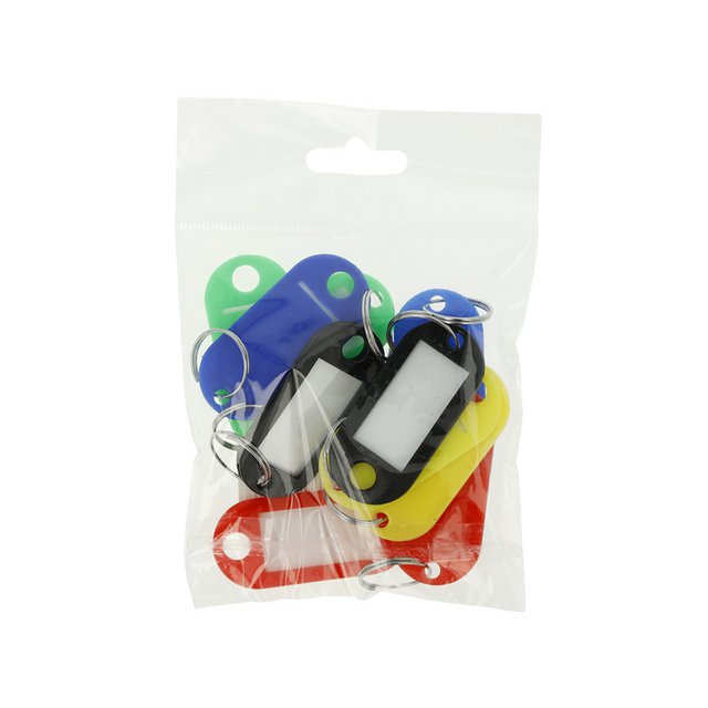 Llavero culo de Westcott. 10 uds. en bolsa de polietileno. Con etiqueta intercambiable.