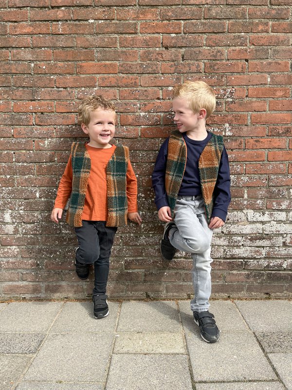 Vest | Teddy tern mørkegrøn