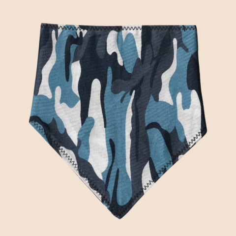 Winter-Camouflage Snap-On Bandana