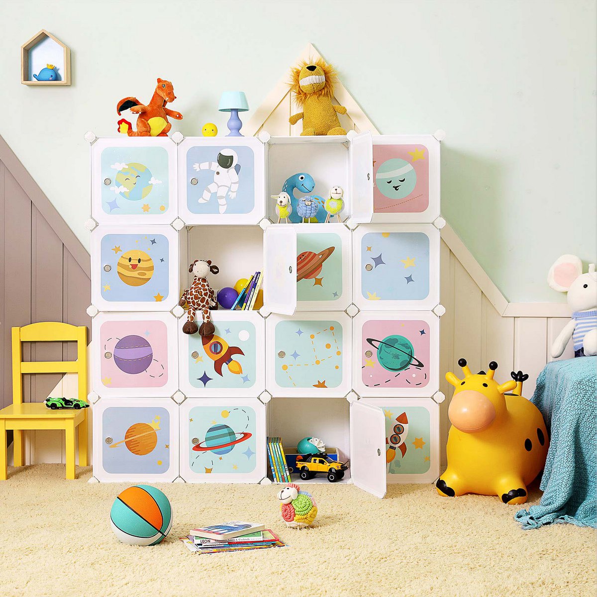 Meuble de rangement enfants Lesley
