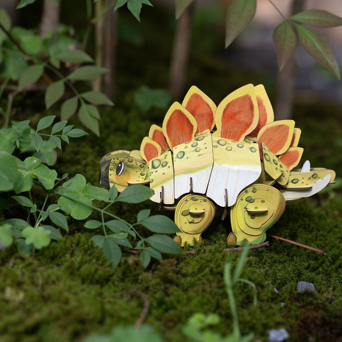 Mieredu - 3D Puzzel Build And Sound - Stegosaurus