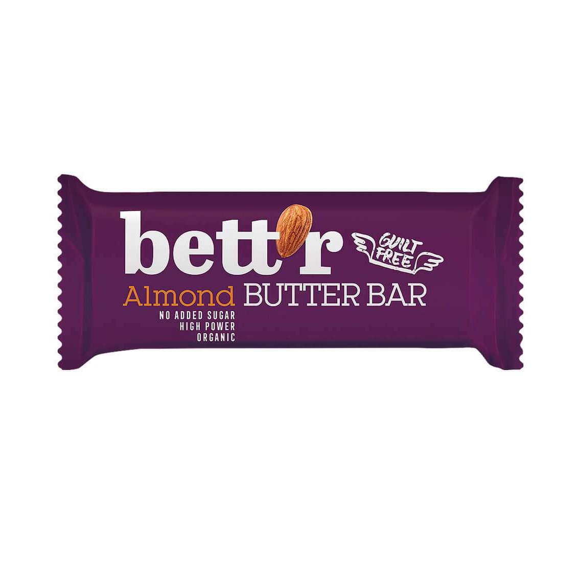 Almond Butter Bar, organic, Bett'r, 30g
