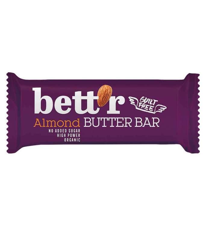 Almond Butter Bar, organic, Bett'r, 30g