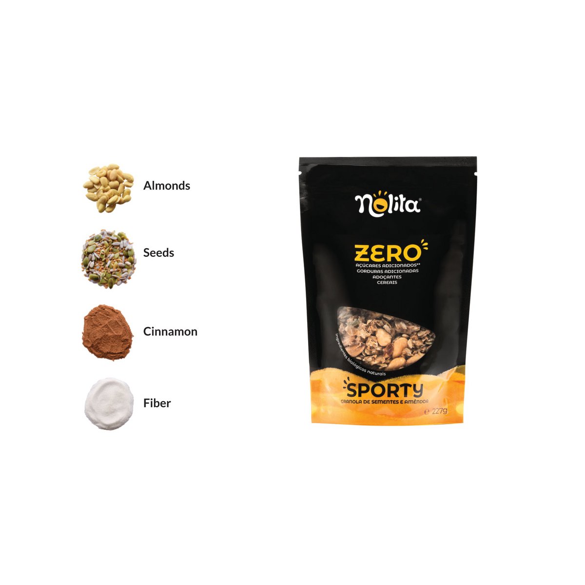 Sporty granola with Seeds & Almonds