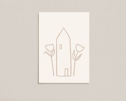 Ansichtkaart / Tulpenhuis