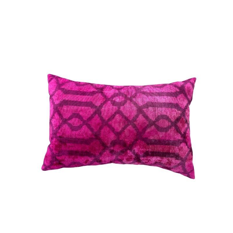 Cojín Ikat Terciopelo Nouveau 60x40 cm