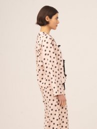 Noctis Pyjamashirt met stippen