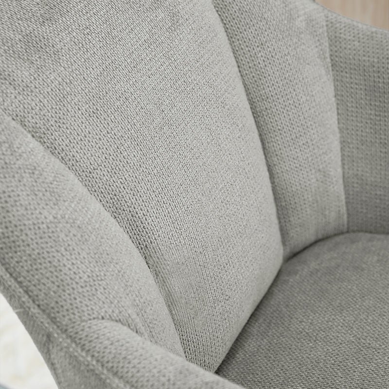 Sienna fauteuil [set van 2] [linnenstof] [360 graden draaibare voet]