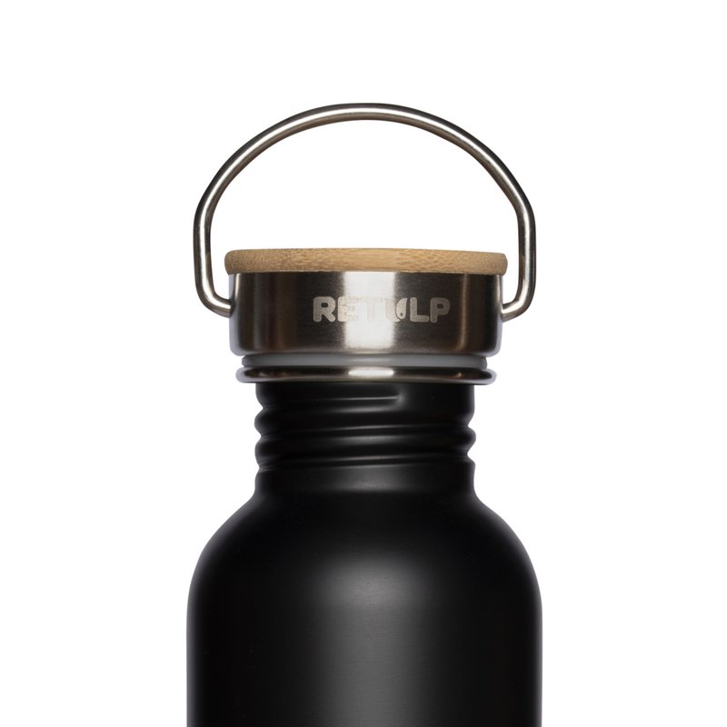 Trinkflasche Urban Edelstahl Schwarz 750 ml