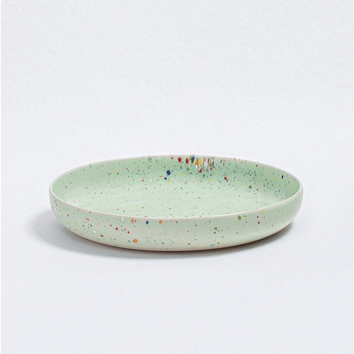New Party Low Pasta Plate 23cm - Mix 6 Pieces