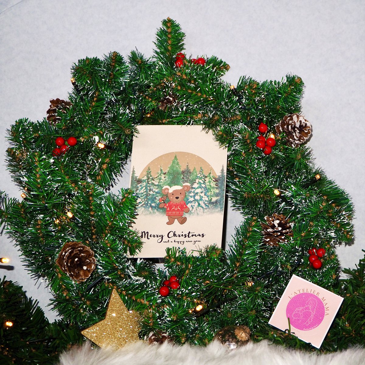 Christmas card 'Beer Bram'
