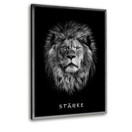 Strength - canvas with shadow joint "black"