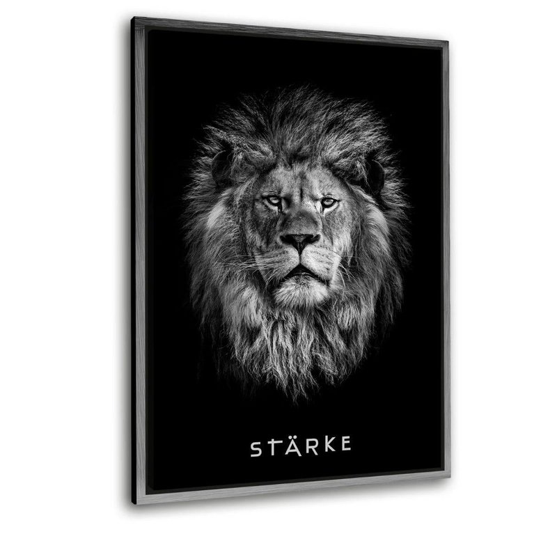 Strength - canvas with shadow joint "black"