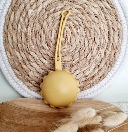 Almacenamiento de tetinas - Amarillo ocre