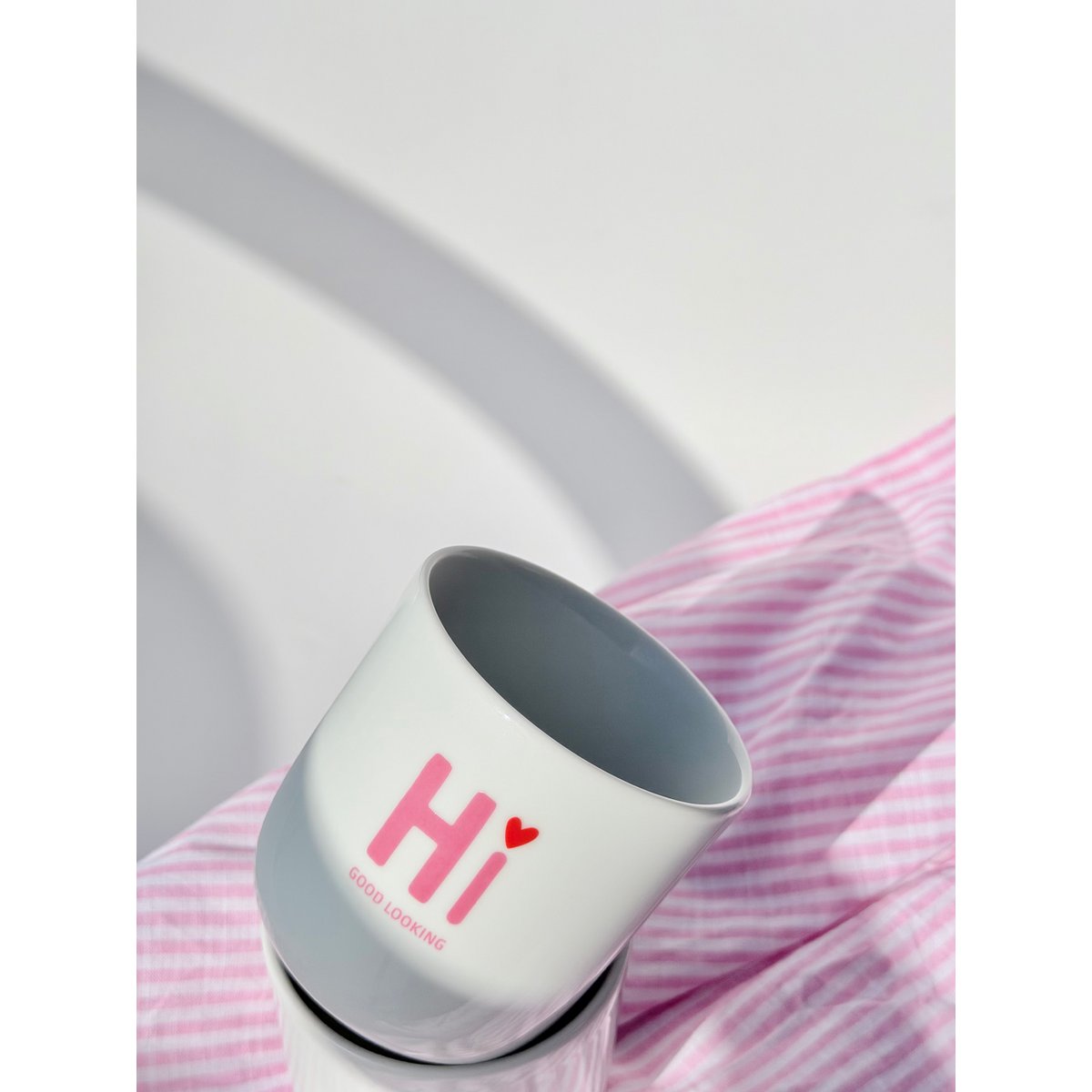 Becher Tasse Heart Smiley