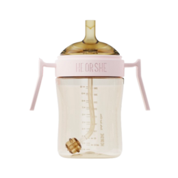 HEORSHE SIPPY CUP TANDPLEJE, 300 ml., 9+ PINK