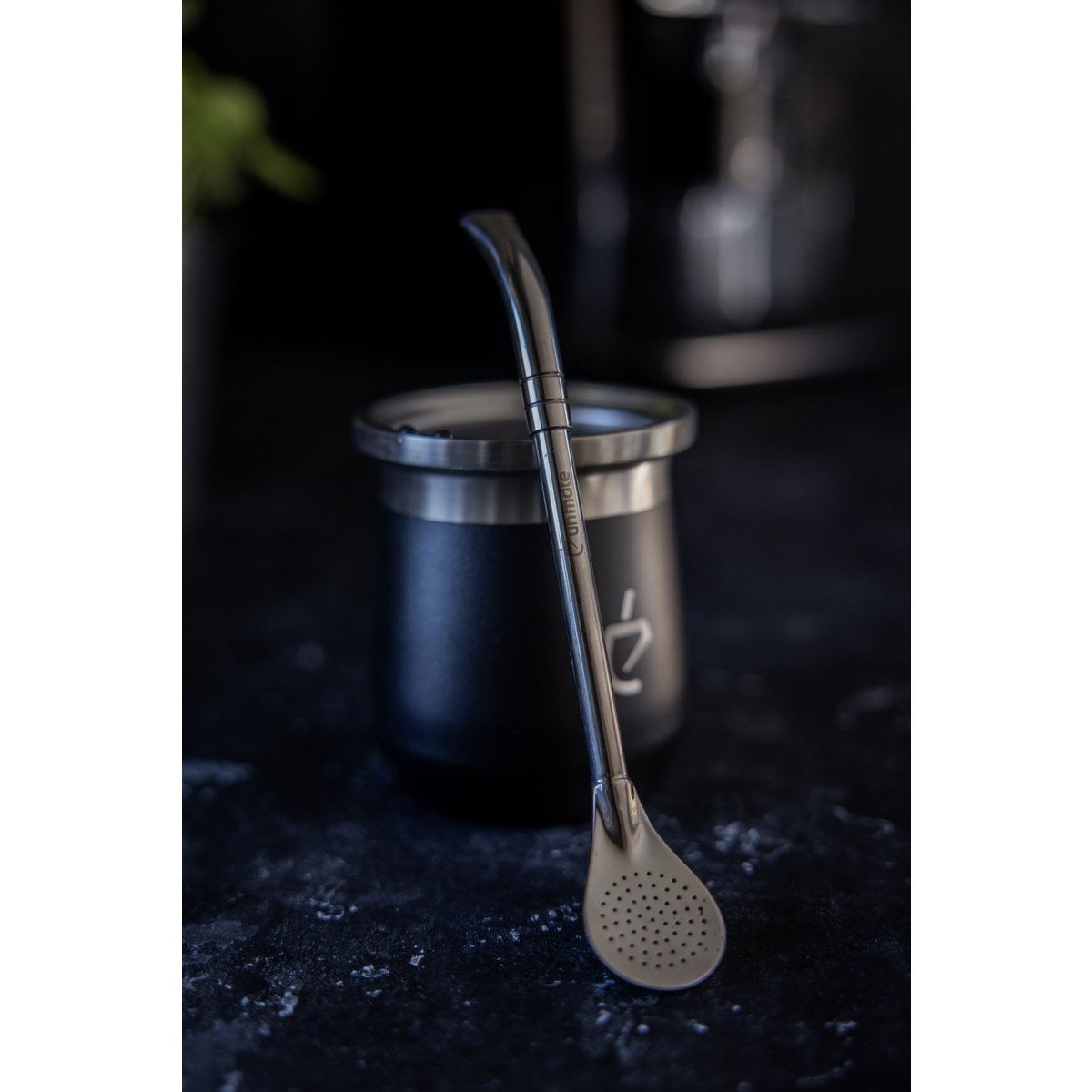 Yerba Mate Set Termolid DualFlow Pro - Obsidian Black | FN Mate®